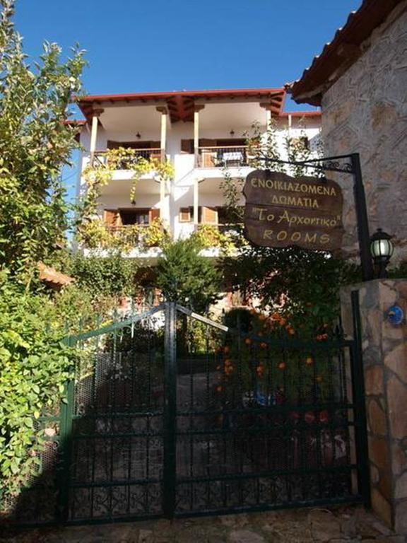 Arhontiko Hotel Psarades Buitenkant foto
